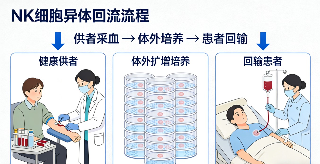 NK細(xì)胞異體回輸流程
